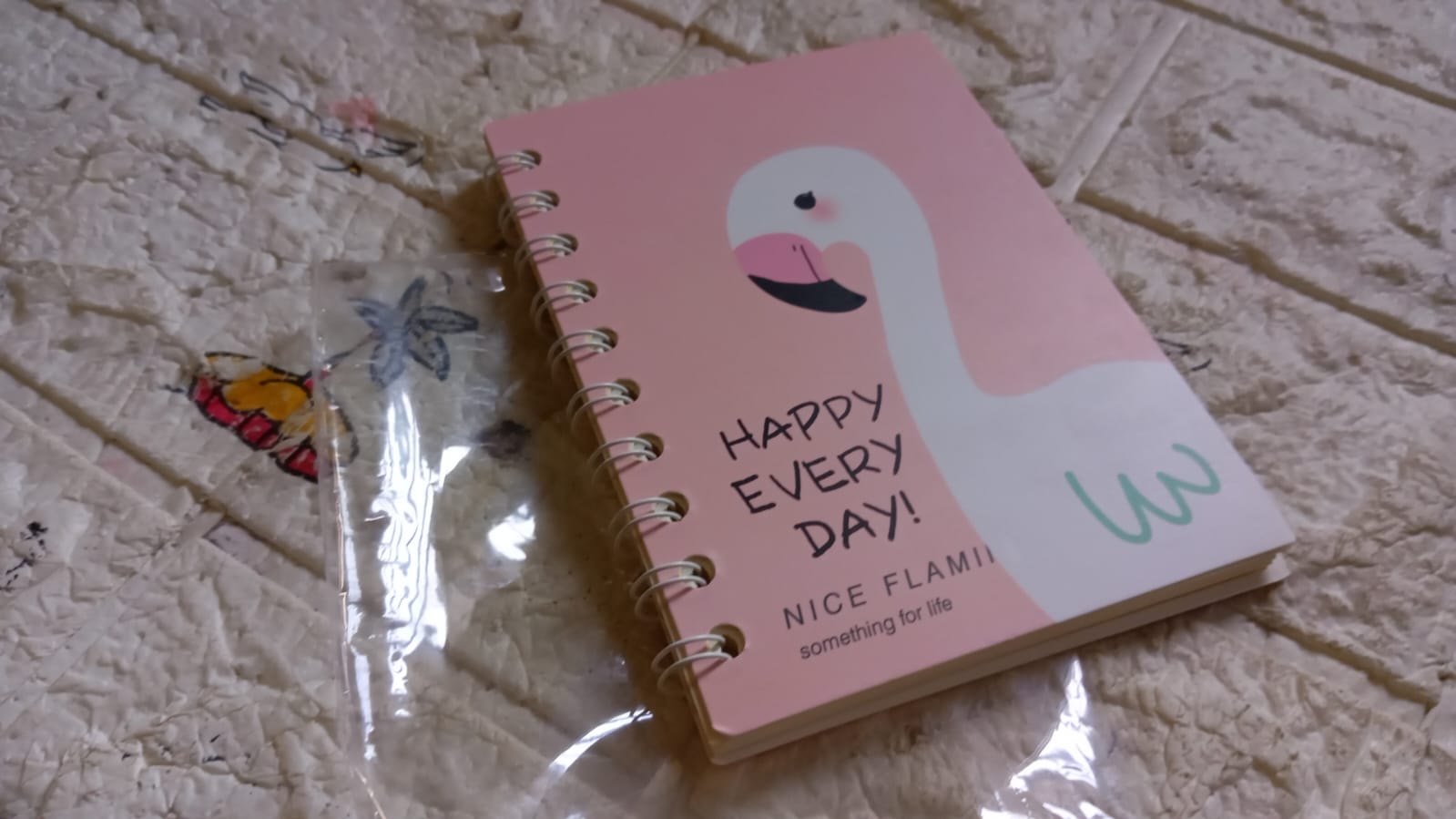 Cute Flamingo Journal Diary, Notebook for Women Men Memo Notepad Sketchbook with Durable Hardcover & 50 Pages Writing Journal for Journaling Notes Study School Work Boys Grils, Stationery (143x105MM) - Bhavnagar Deodap