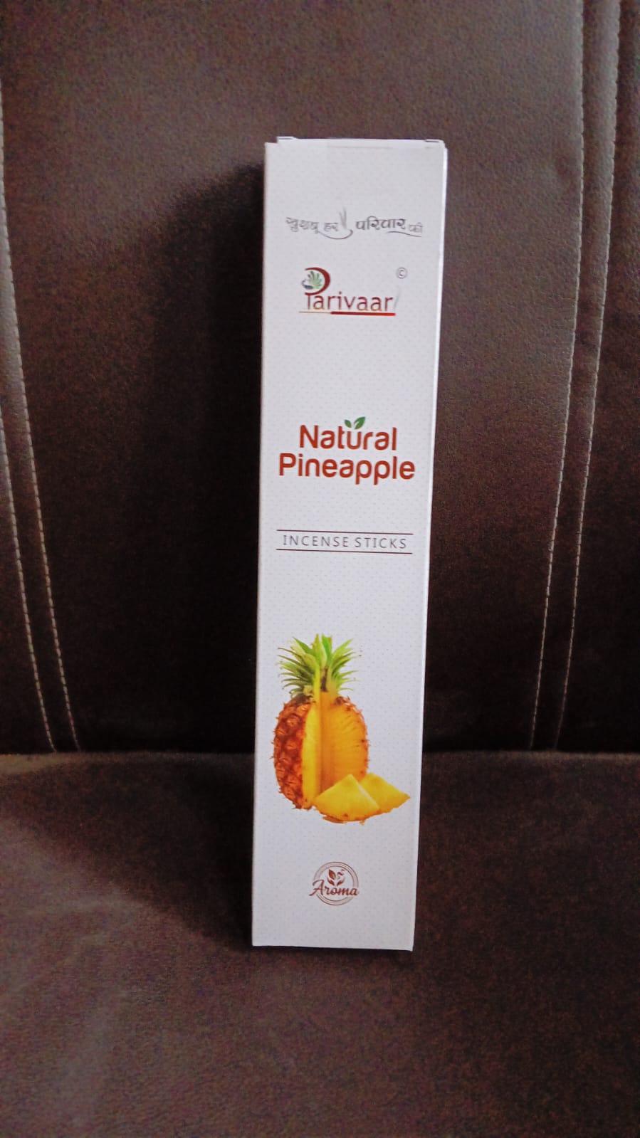 Natural Pineapple Fragrance Incense Sticks Agarbatti (90 Gm / With Machis 1 Packet) - Bhavnagar Deodap