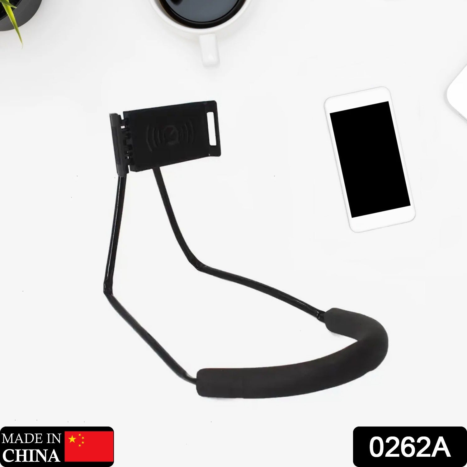 Multi Functional Flexible Long Arms Stand Hanging on Neck Universal Mobile Phone Stand Lounger's Bracket for Mobile Phone Tablet PC Desktop - Bhavnagar Deodap