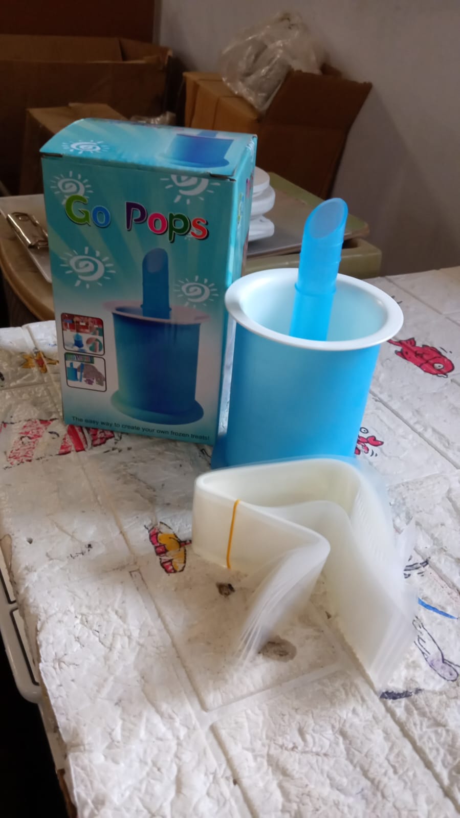 Homemade Popsicle Maker Manual Ice Cream Machine With Approx 20 Pcs Packing Bag Popsicle Mold Convenient Maker Manual Ice Cream Machine For Kids Adults DIY, Reusable - Bhavnagar Deodap