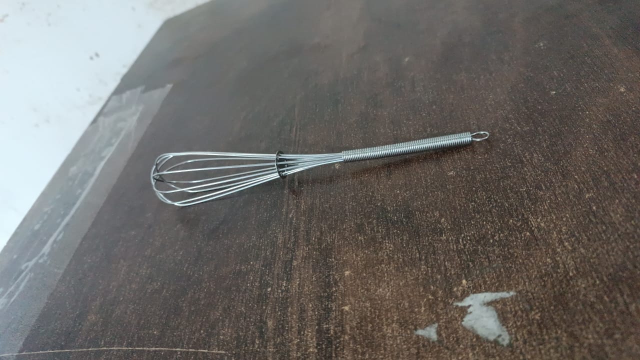 Stainless Steel Manual Milk Frother Egg Whisk Free Egg Separator (1 Pc) - Bhavnagar Deodap