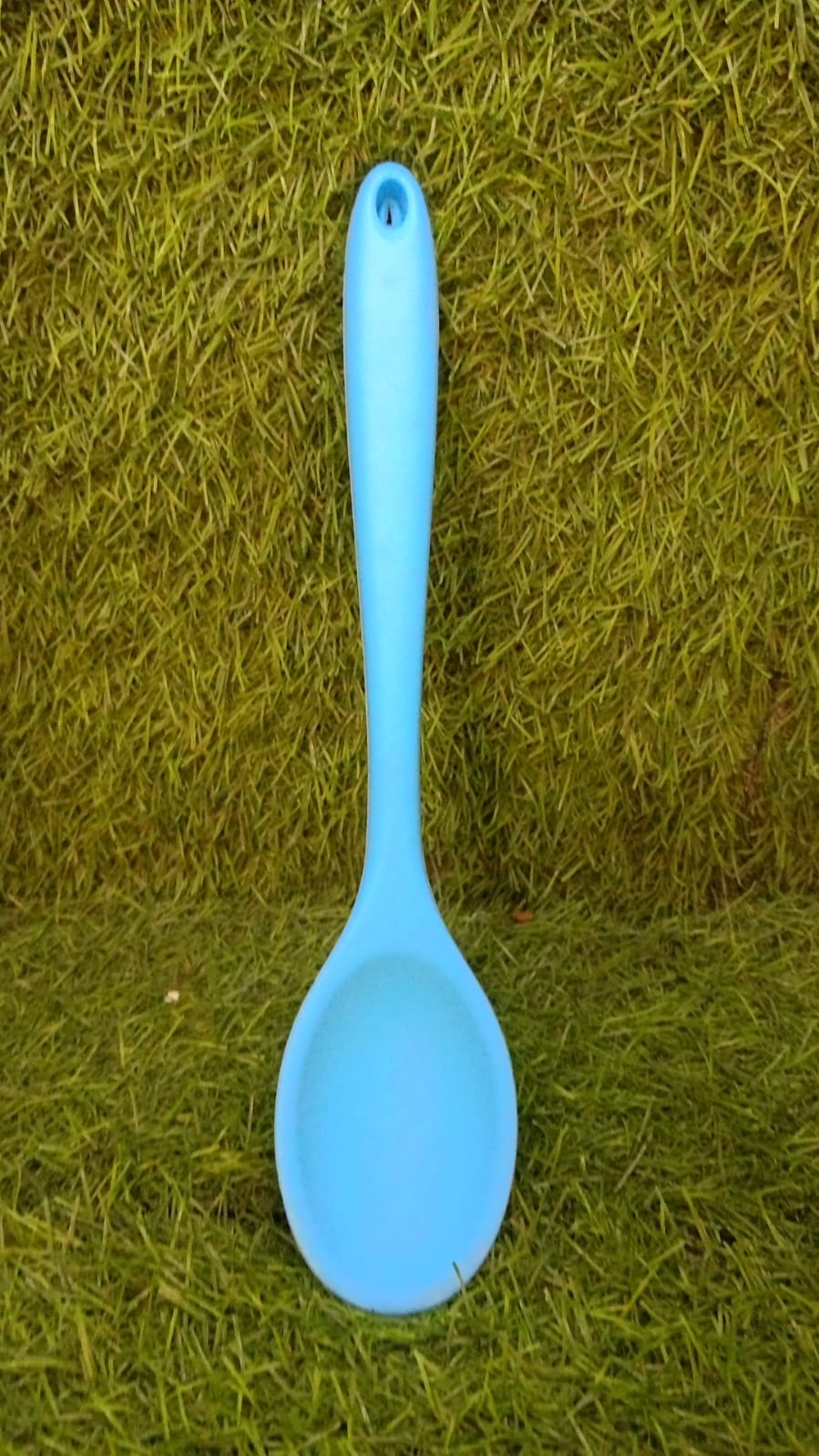 Creative Silicone Small Spoon Scoop Kitchen Utensils Tool Flatware (28cm) - Bhavnagar Deodap