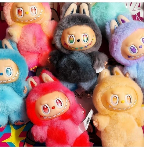 La-bubu Doll Character Action Figure Design Figures Collectible Toys Home Decorations The Monsters Big Energy Series Cute Toy Decor Gift Plush Bunny Character (Rendom Color) Brand: Generic