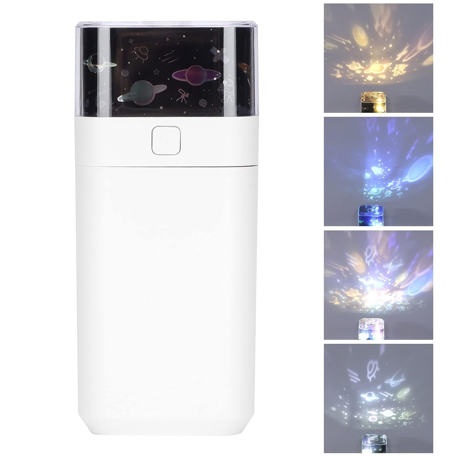 Star Night Light Projector Humidifier (300ml): Ultrasonic, LED Night Light, Kids Room - Bhavnagar Deodap