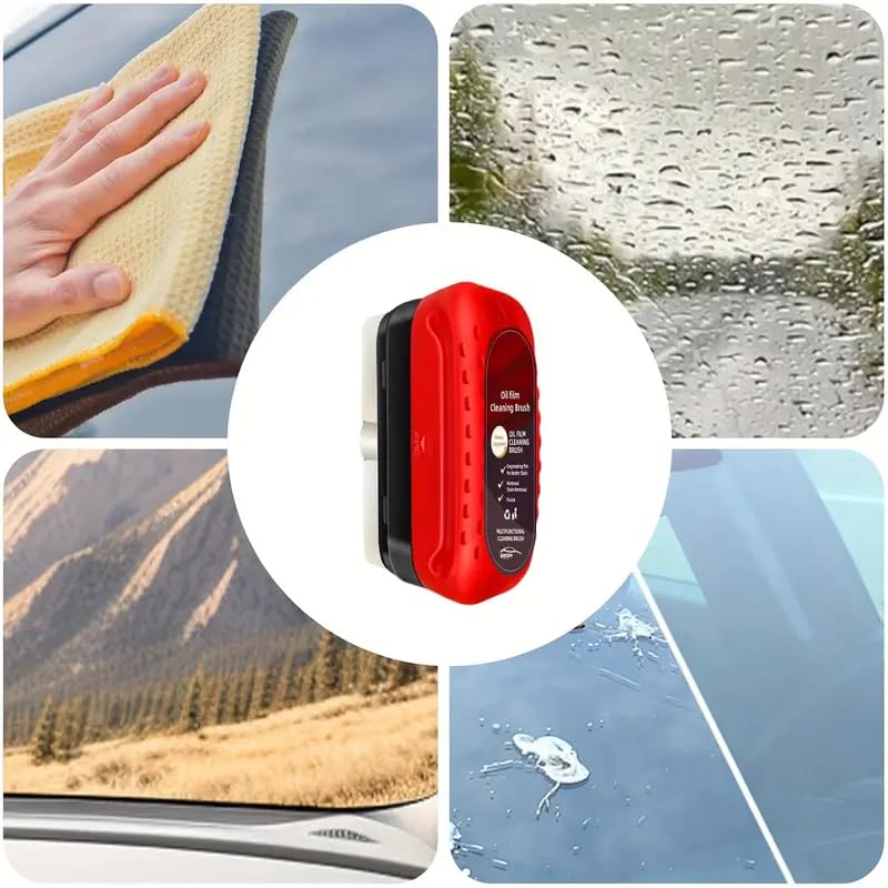 Glass Oil Film Remover for Car (1pcs)