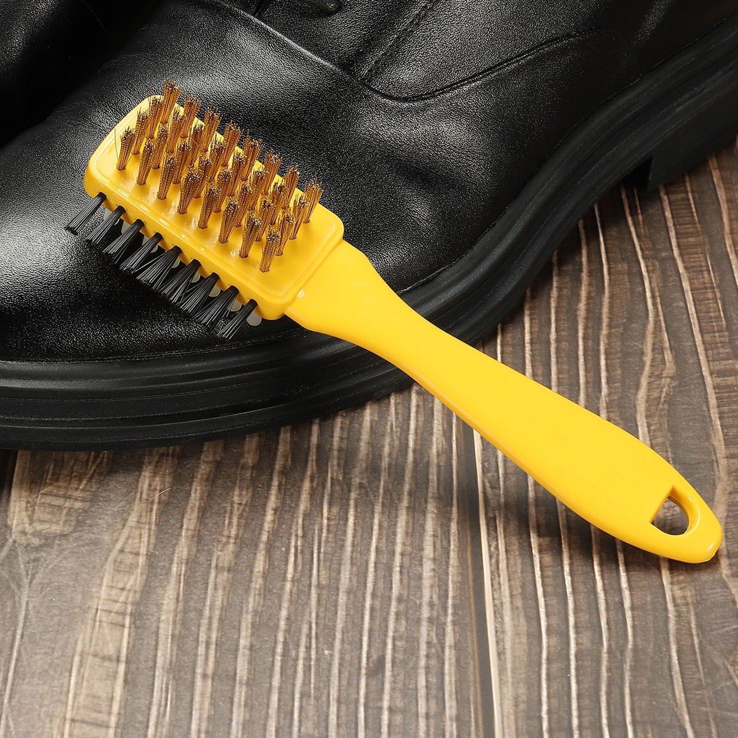 3 Side Portable Multifunctional shoe brush Rubber Home Suede Shoes Polishing Brushes 3 Side Shoe Cleaning Brush, Shoe Brush Excellent Quality and Popular - Bhavnagar Deodap