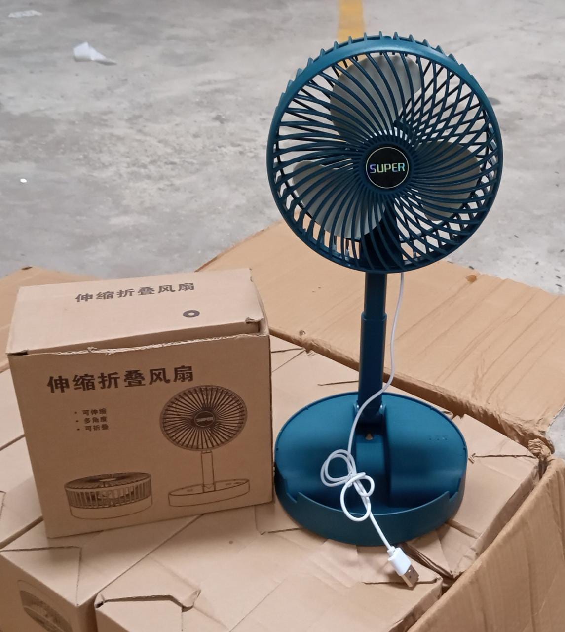 Silent Table Top Personal Fan for Bedside, Office Table (Battery Not Include) - Bhavnagar Deodap