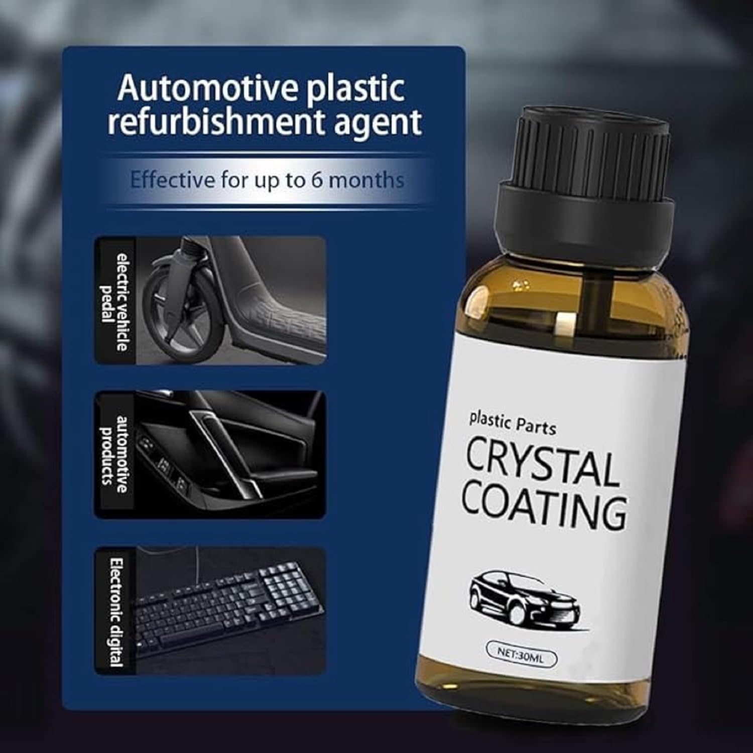 Crystal Coating Cleaner Polish Shining Accessories