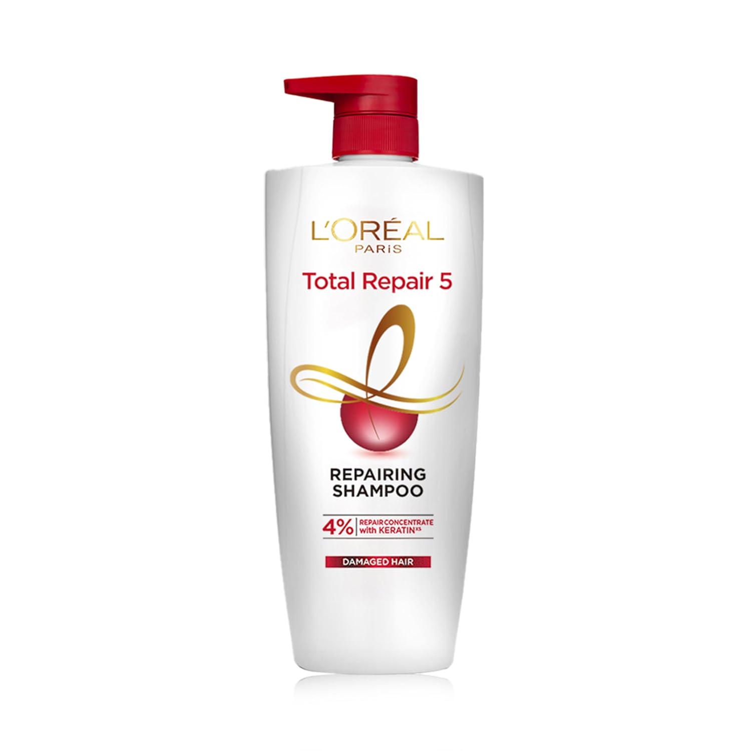 L'Oreal Paris Shampoo, For Damaged and Weak Hair, With Pro-Keratin + Ceramide, Total Repair 5, 650 ml