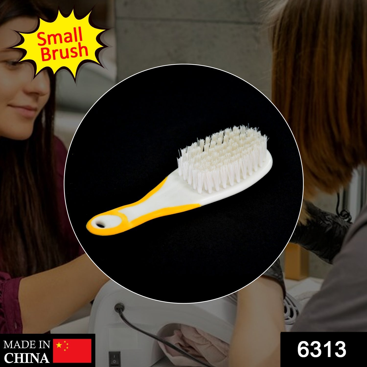 Handle Grip Nail Brush, Fingernail Scrub Cleaning Brushes for Toes and Nails Cleaner, Pedicure Brushes for Men and Women - Bhavnagar Deodap