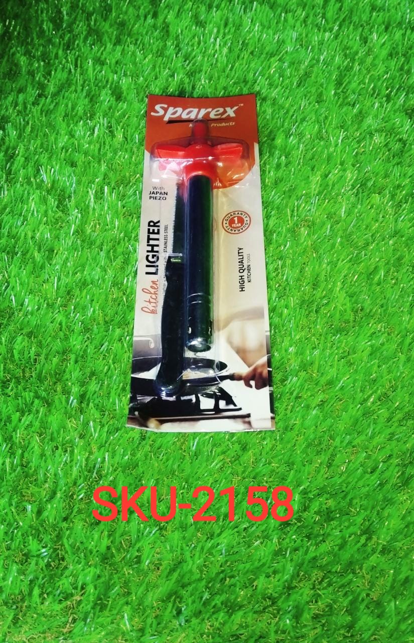 Stainless Steel Electronic Gas Lighter and Knife (2 in 1) - Bhavnagar Deodap