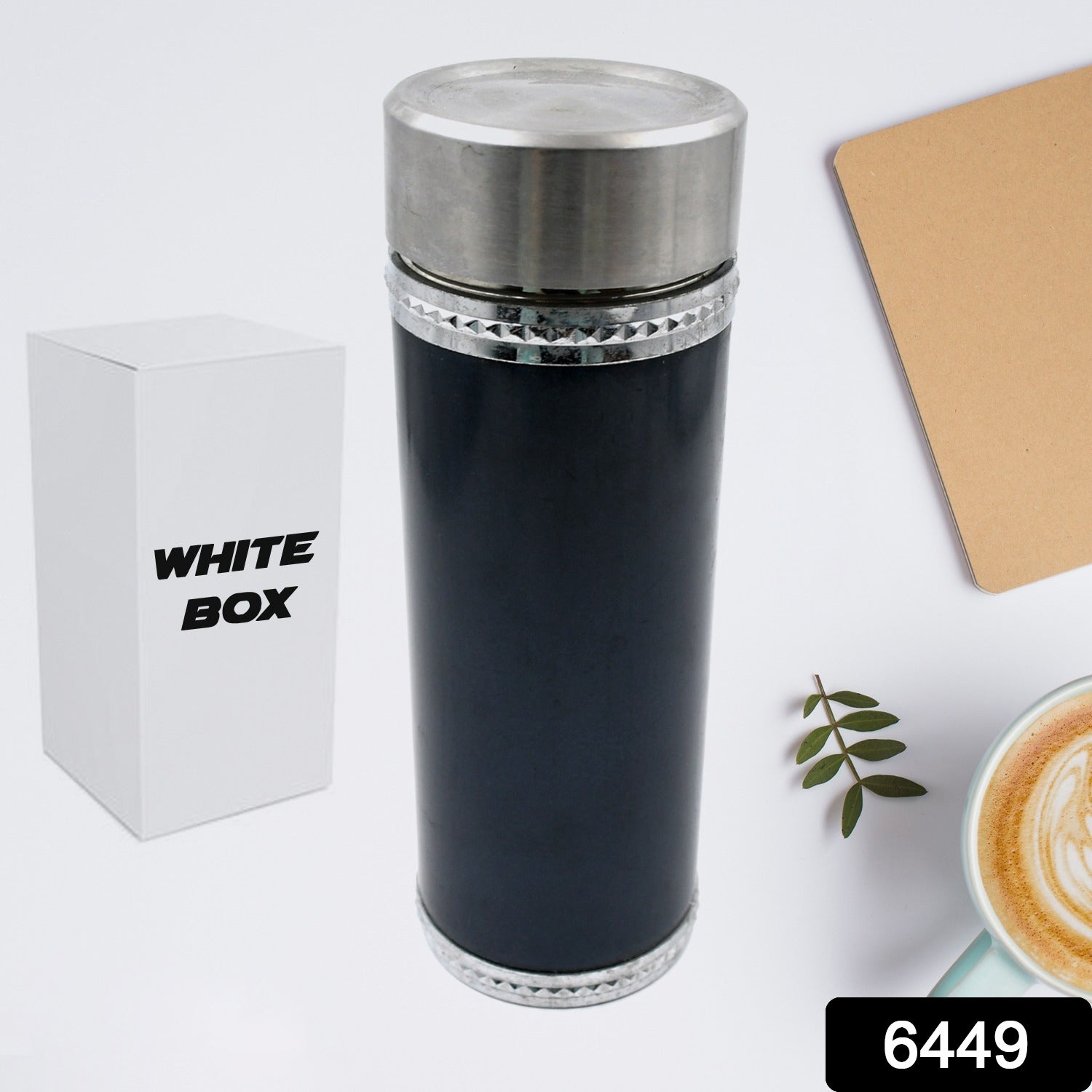 REUSABLE LEAK-PROOF THERMOS STEEL FOR HOME OFFICE GYM FRIDGE TRAVELLING 380 ML APPROX - Bhavnagar Deodap