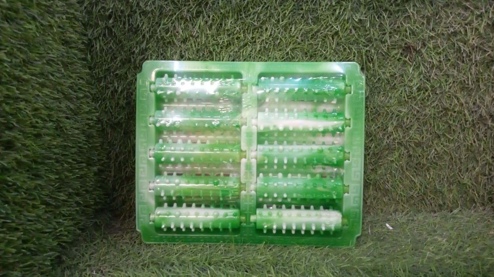 Massager Roller, Deodorant Dual Plastic Foot Massager Roller Foot Massager Plantar Fasciitis, Stress, Heel and Arch Pain Deep Tissue Therapy with Reflexology Chart Acupressure For Foot - Bhavnagar Deodap