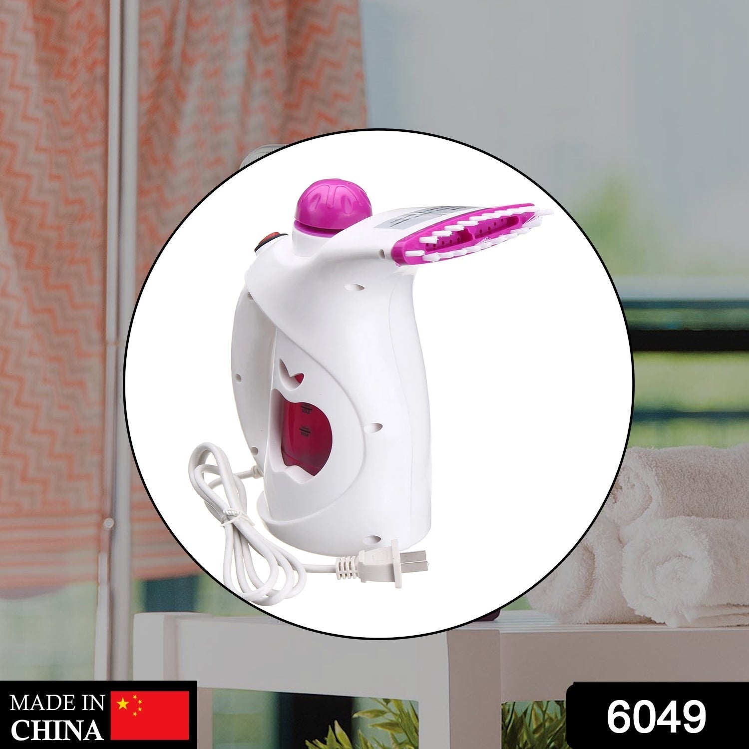 Portable Handheld Garment Steamer & Facial Steamer Electric Iron Steam Portable Handy Vapor Steamer - Bhavnagar Deodap