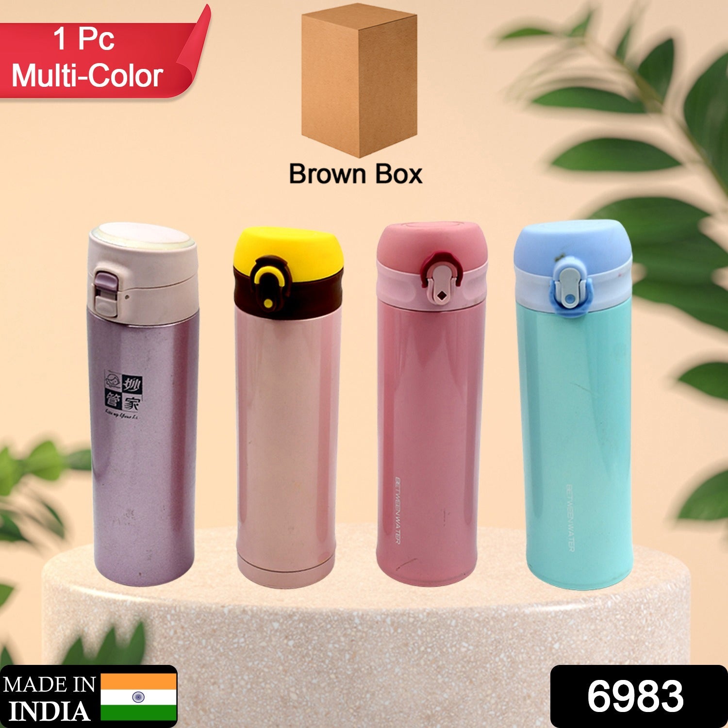 HOT AND COLD STAINLESS STEEL VACUUM WATER BOTTLE (Mix Bottle) - Bhavnagar Deodap