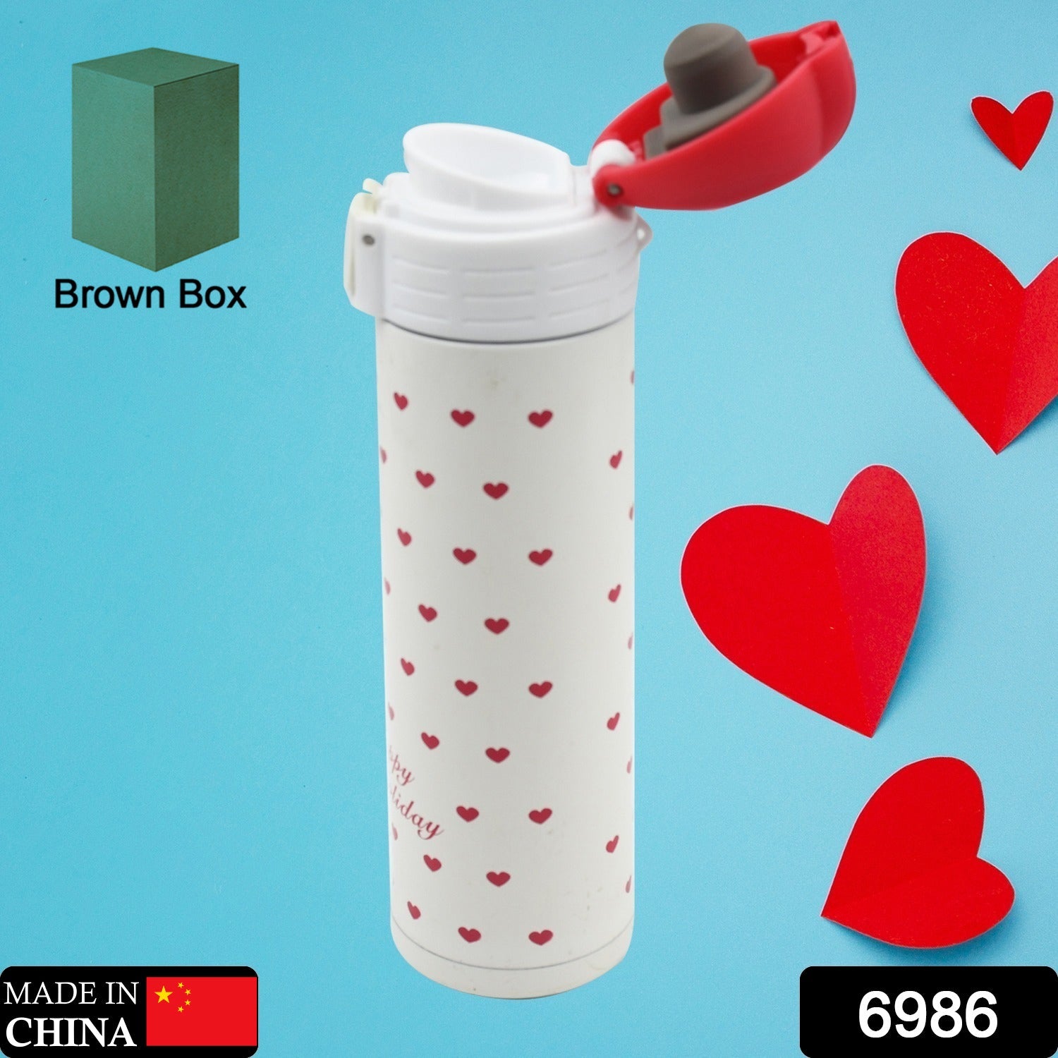 Kids Water Bottle Stainless Steel Insulated Tumbler Reusable Leak Proof Water Bottle for School , Home, Office - Bhavnagar Deodap