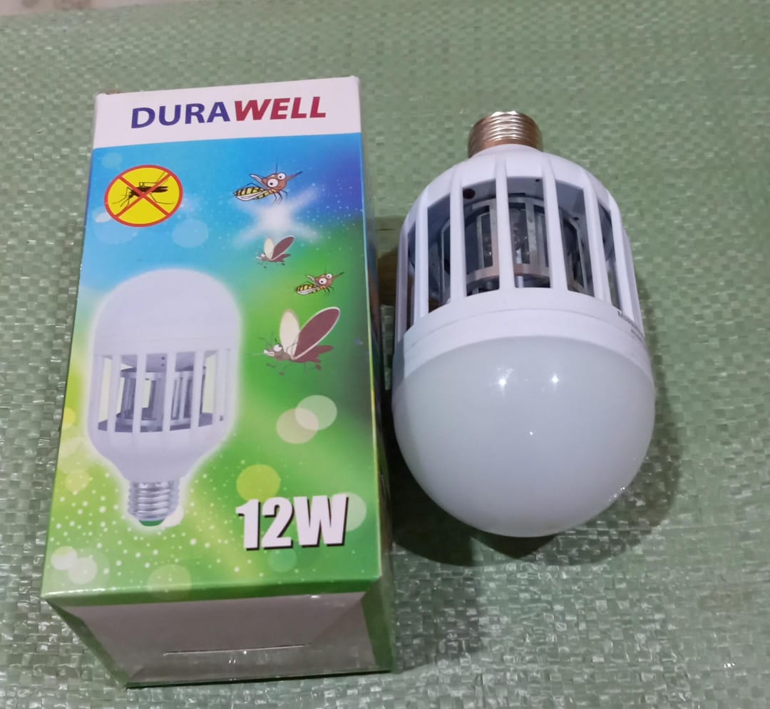 12W Mosquito Killer Lamp E27 Summer Moths Flying Insects Led Zapper Mosquito Killer Lamp Light Bulb Household - Bhavnagar Deodap