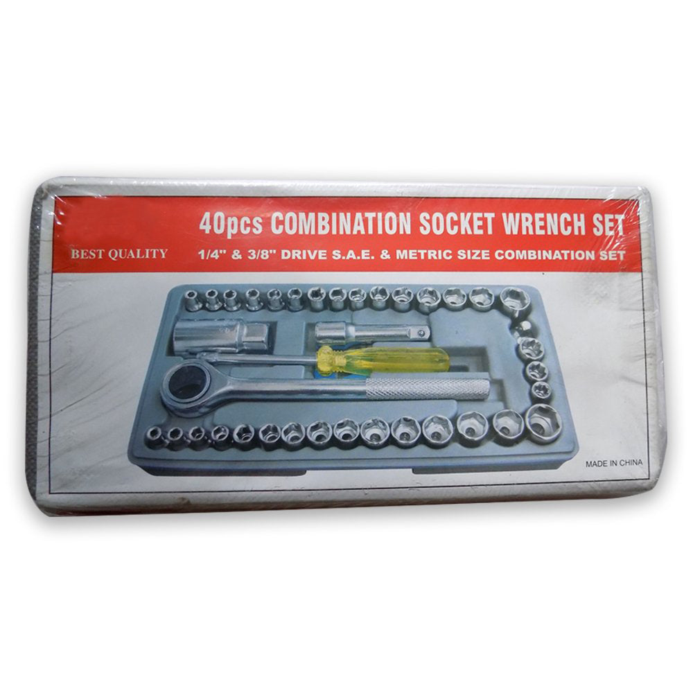 Socket Combination Toolkit (40 pcs) - Bhavnagar Deodap