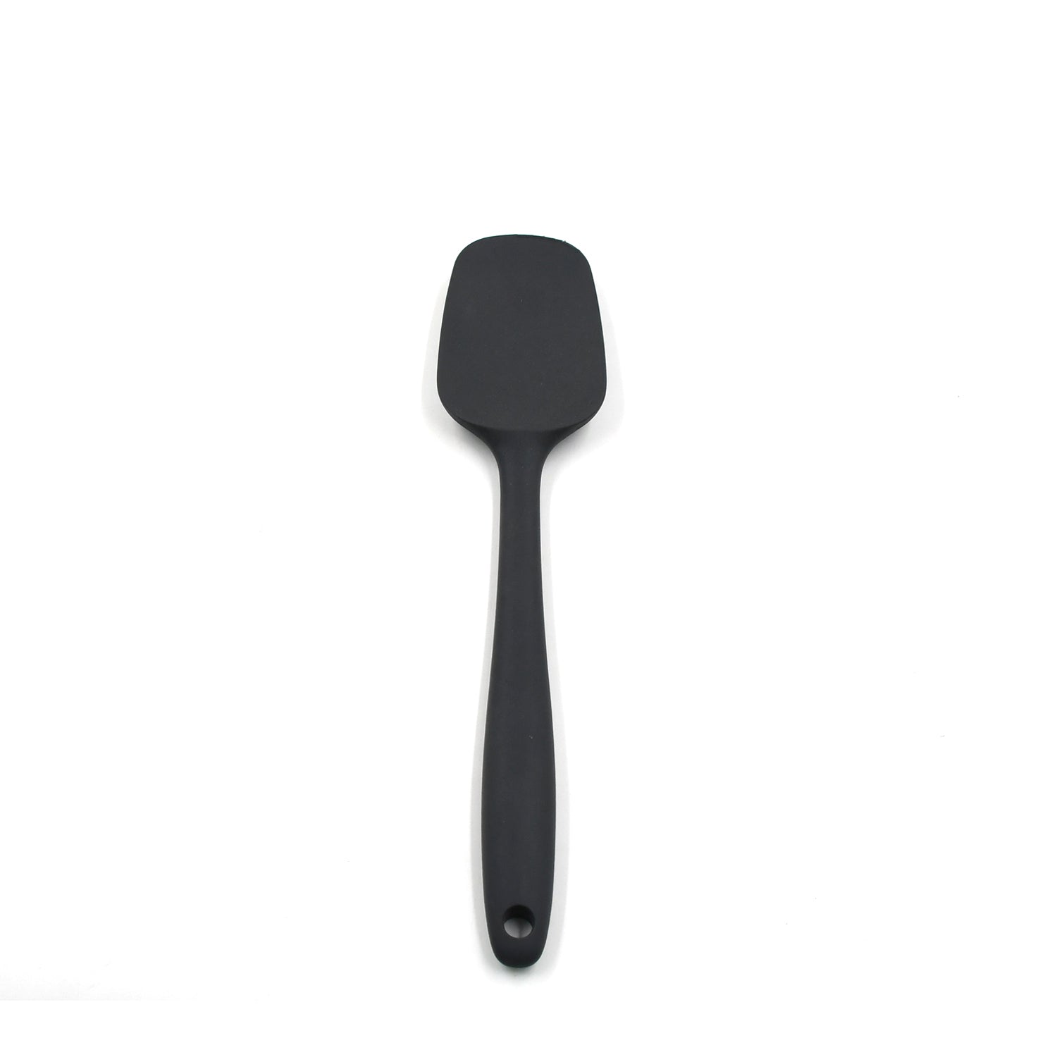 Silicone Spoon Spatula - Non-Stick Rubber Spatula, Scooping and Scraping - Dishwasher Safe and High Heat Resistant (27 cm) - Bhavnagar Deodap