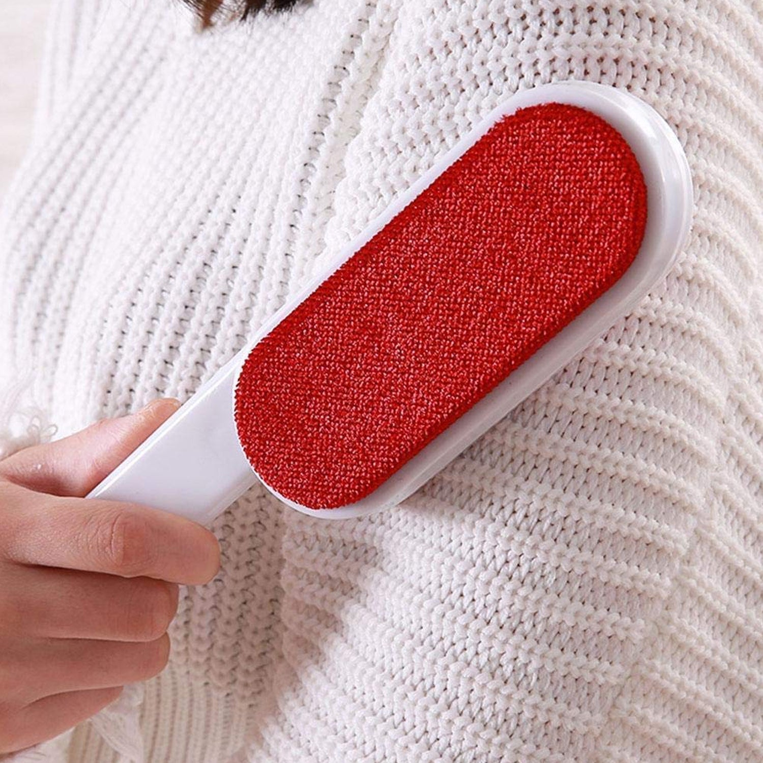 PET HAIR REMOVER MULTI-PURPOSE DOUBLE SIDED SELF-CLEANING AND REUSABLE PET FUR REMOVER - Bhavnagar Deodap