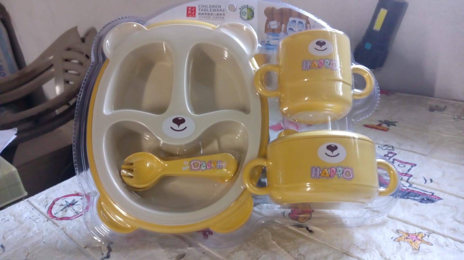 Baby Feeding Set For Kids And Toddlers (7 pcs set) - Bhavnagar Deodap