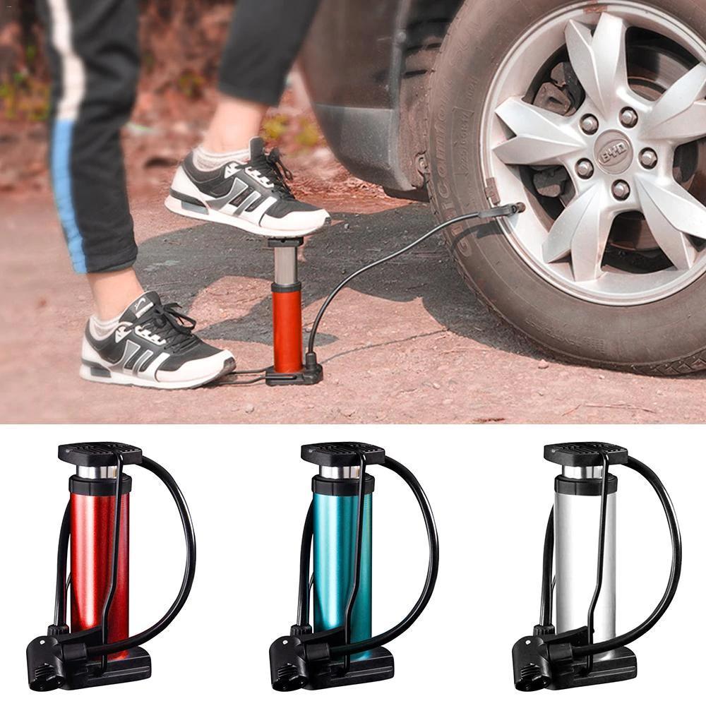 Portable Mini Foot Pump for Bicycle, Bike, and Car - Bhavnagar Deodap