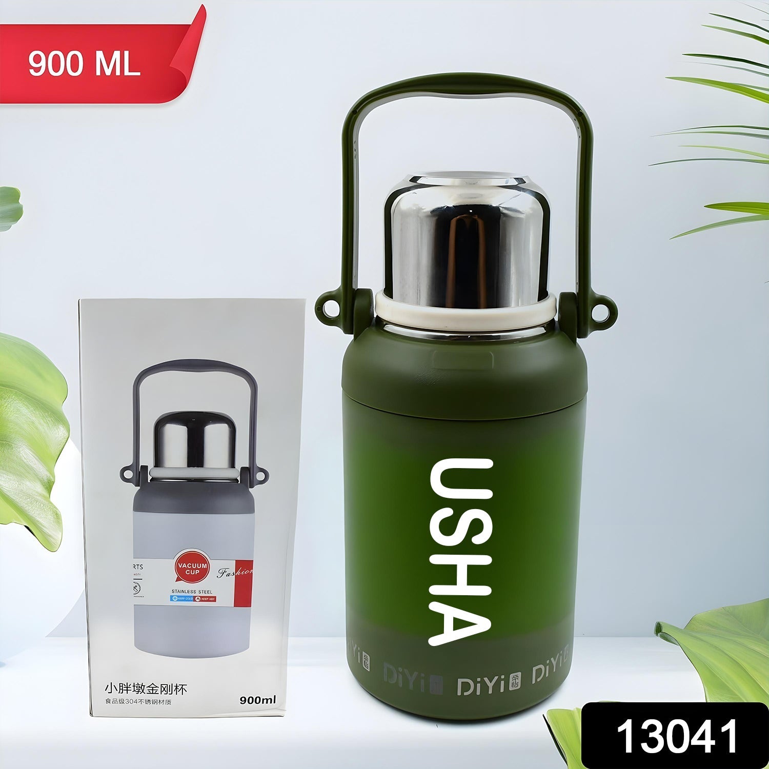 Bottle for Hot & Cold Drinks Wide Mouth Water Flask (900 ML / Mix Color)