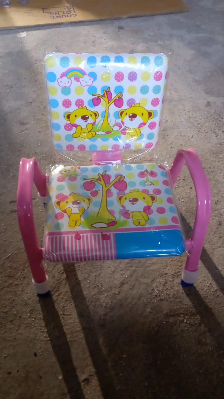 Cartoon Baby Chair Strong Steel Cushion & Comfortable Baby Chair High Quality Chair (1 Pc) - Bhavnagar Deodap