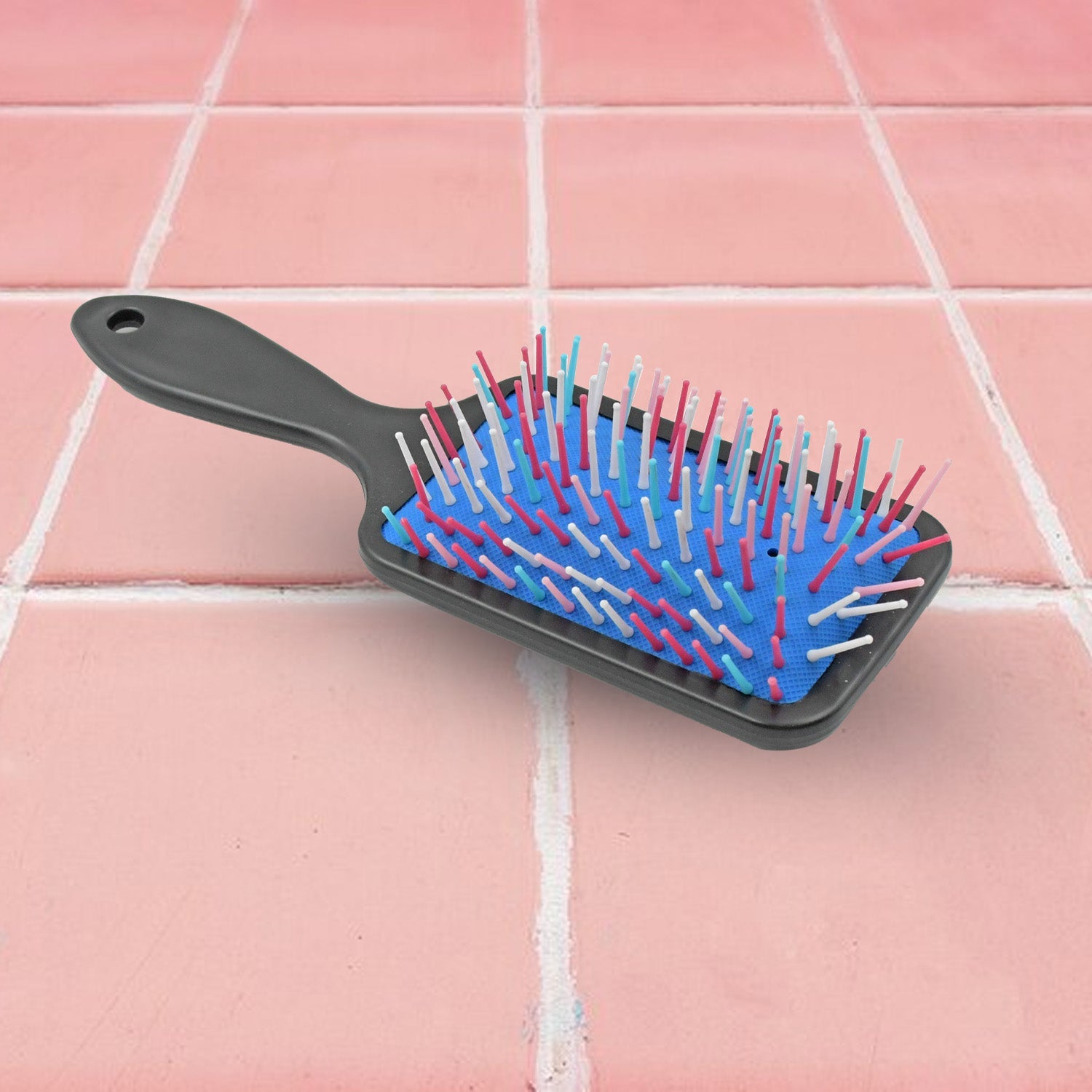 Massage Comb, Massage Hair Brush Ergonomic Matt Disappointment for Straight Curly Hair Cushion Curly Hair Comb For Detangling Professional Comb For Men And Women for All Hair Types, Home Salon DIY Hairdressing Tool  (1 Pc) - Bhavnagar Deodap
