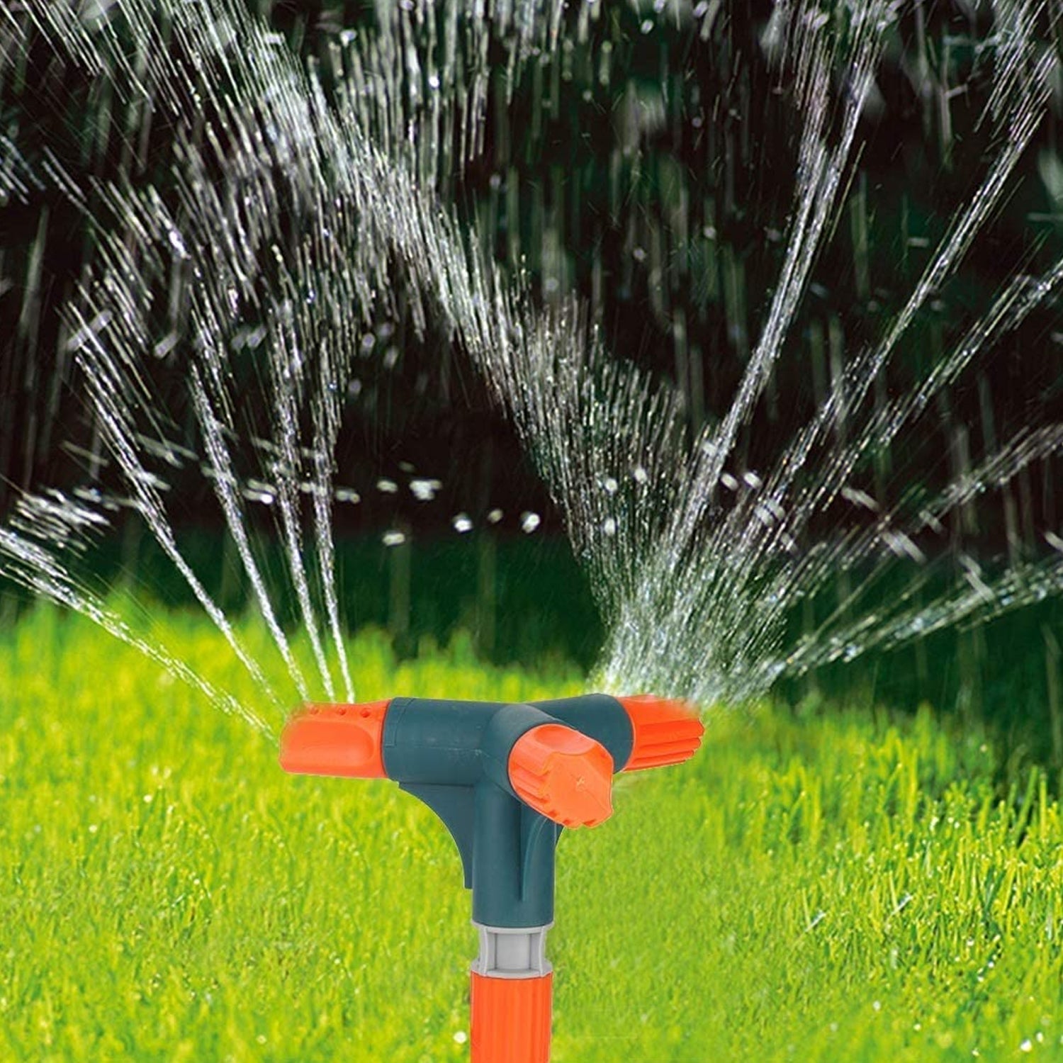 3 Arm 360° Rotating Garden Sprinkler - Bhavnagar Deodap