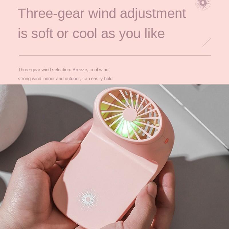 Portable Mobile Phone Holder Fan  Personal Fan Multi- Function Fan Handheld Charging Fan (Battery Not Include) - Bhavnagar Deodap