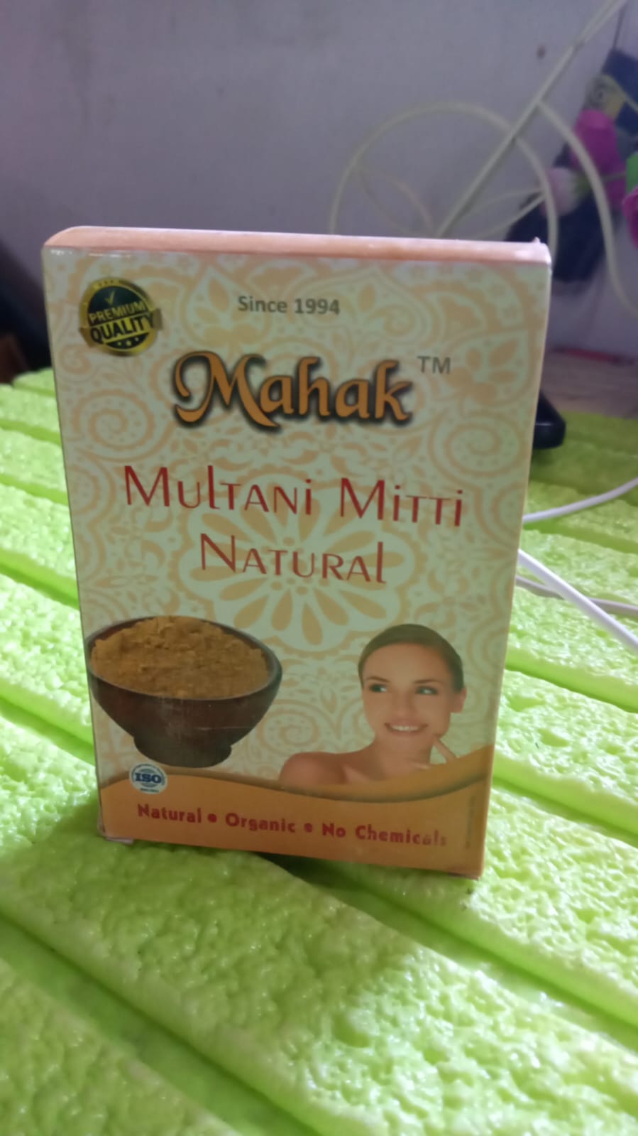 80gram Herbal Tan Removing Multani Mitti Face Pack For Skin Care Age Group - Bhavnagar Deodap