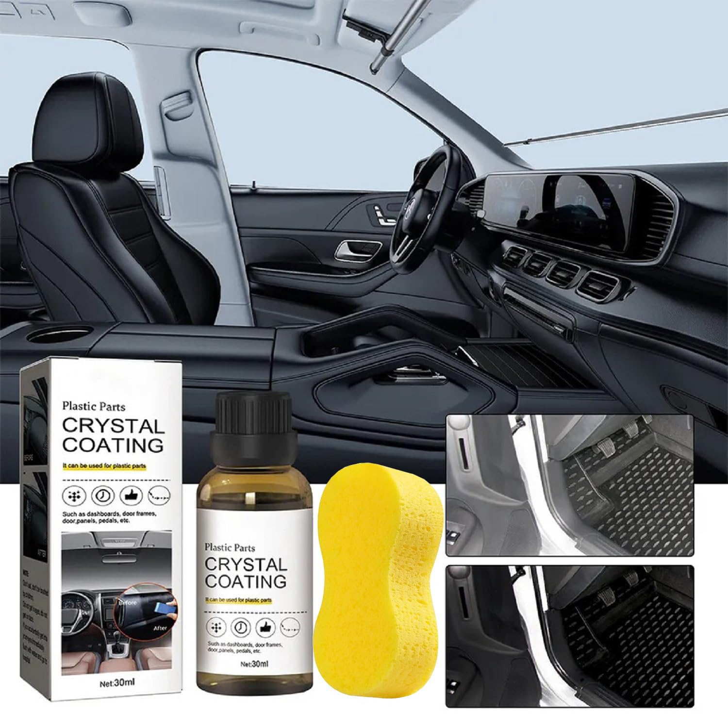 Crystal Coating Cleaner Polish Shining Accessories