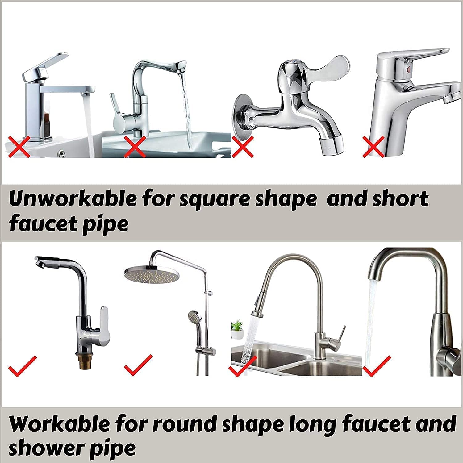 Kitchen Sink Faucet Sponge Holder Caddy Organizer Over, Stainless Steel Heavy Duty Thickening Hanging Drain Rack for scrubbers, soap, Bathroom, Detachable no Suction Cup Bathroom soap Holde - Bhavnagar Deodap
