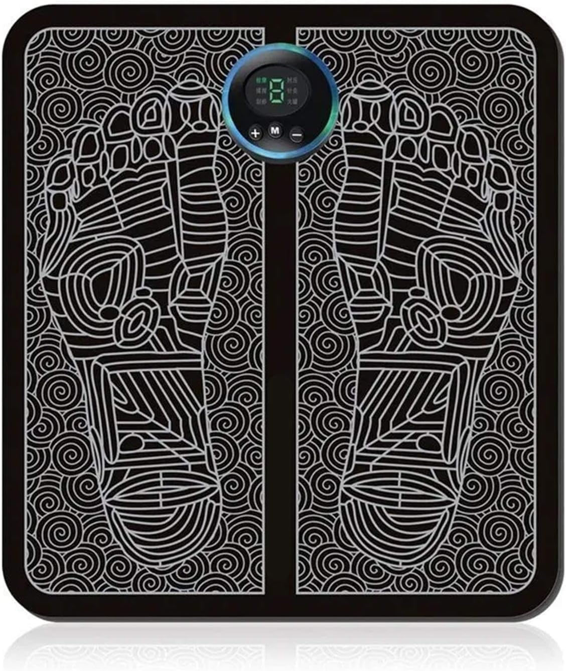 Remote Control Massage, USB Foot Massager, Electric EMS Foot Massage Machine, Rechargeable Portable Folding Automatic with 8 Mode 19 Intensity, 15 Minute Auto Run for Legs, Body, Hand Therapy - Bhavnagar Deodap