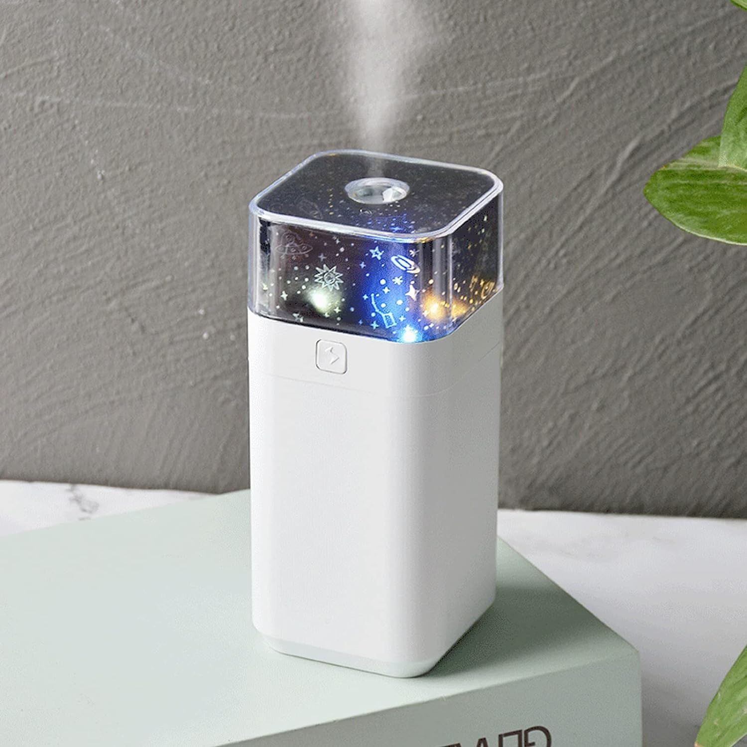 Star Night Light Projector Humidifier (300ml): Ultrasonic, LED Night Light, Kids Room - Bhavnagar Deodap