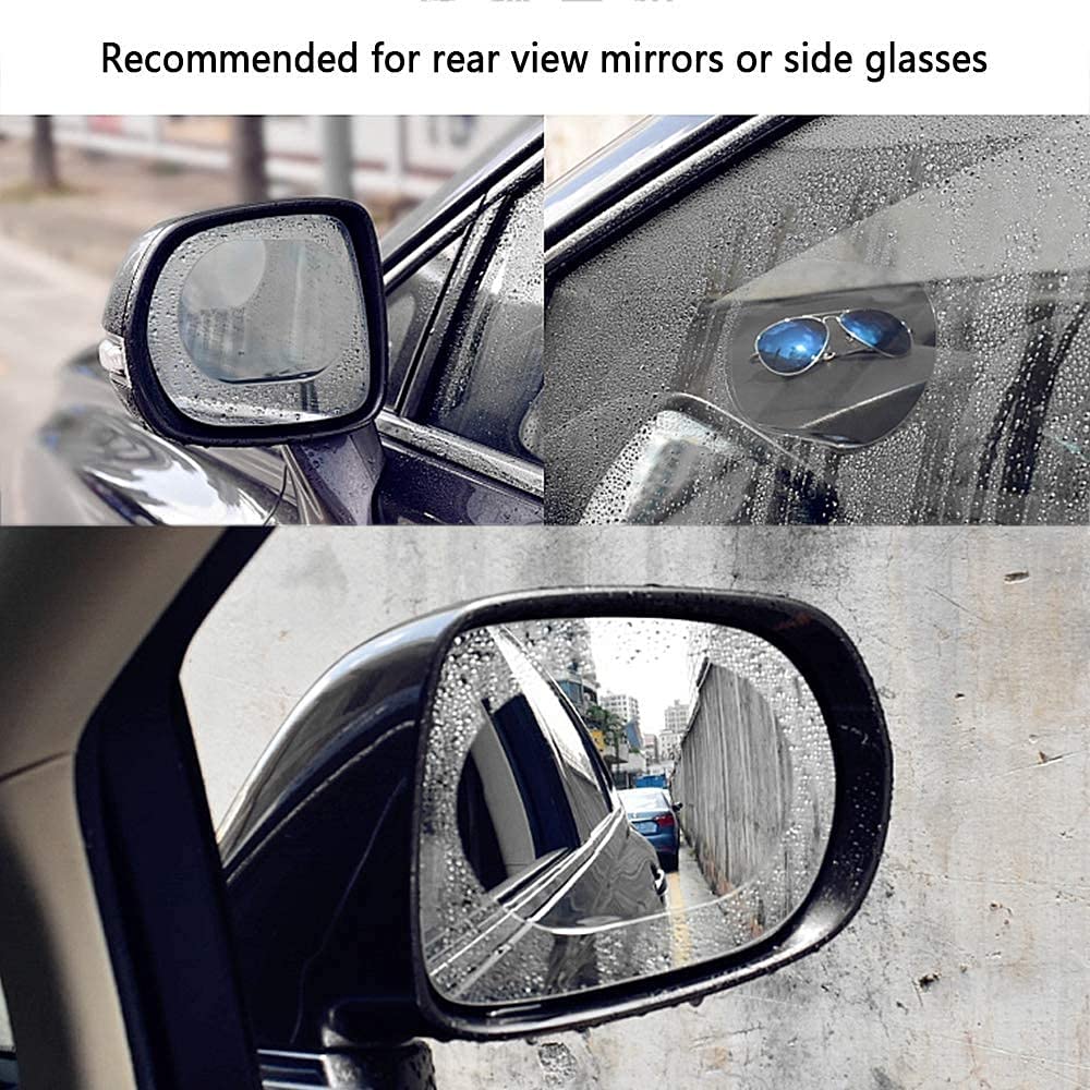 Anti Fog Anti Scratch Interior Rearview Car Mirror Film Waterproof HD Clear Protective Sticker Film for Safe Driving, Car Mirrors, Side Windows - Bhavnagar Deodap