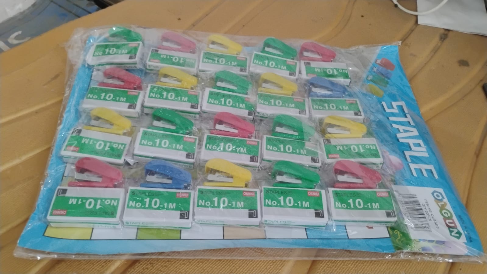 No.10 Staplers with Pins (20 pcs Set)