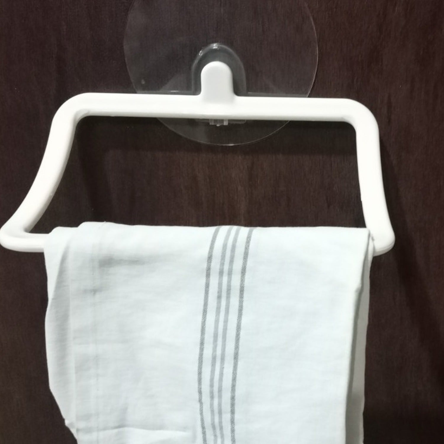 Multi-Purpose Self Adhesive, Strong Sticker Self Adhesive Wall Mounted Hand Towel Holder/Hanger - Bhavnagar Deodap