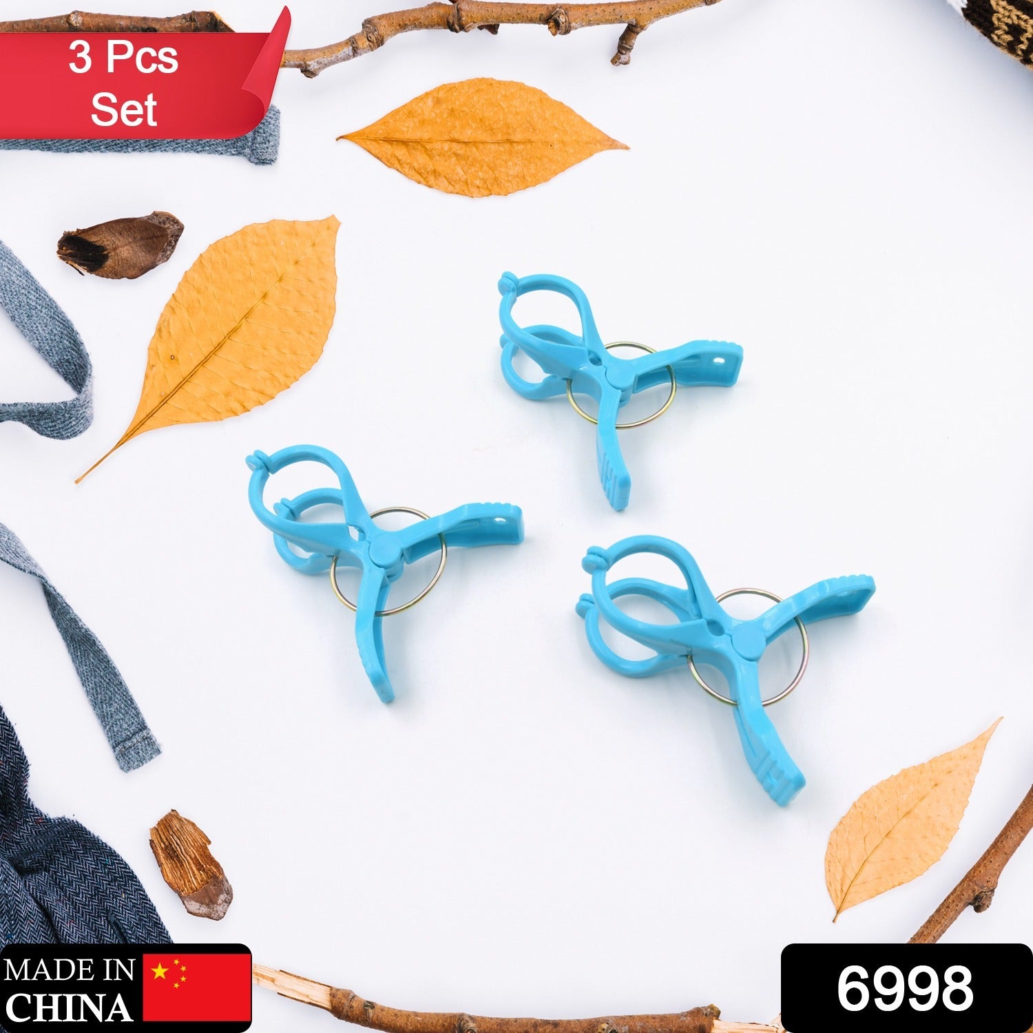 Big Multifunction Plastic Heavy Quality Cloth Hanging Clips - Bhavnagar Deodap