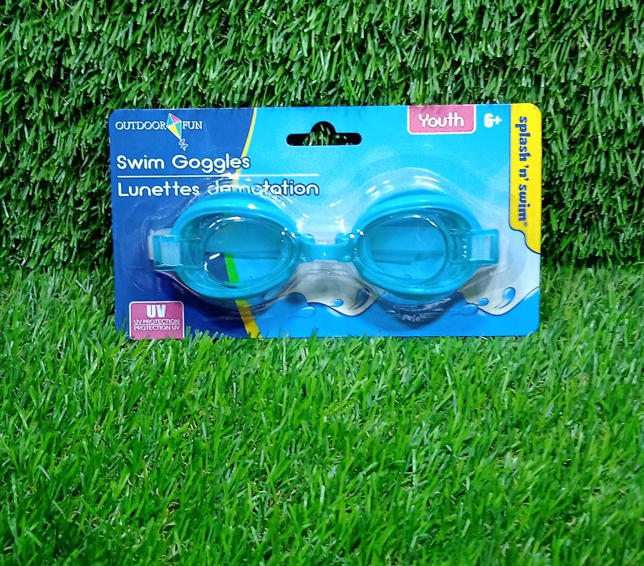 SWIMMING GOGGLES WITH ADJUSTABLE CLEAR VISION ANTI-FOG WATERPROOF SWIMMING GOGGLES - Bhavnagar Deodap