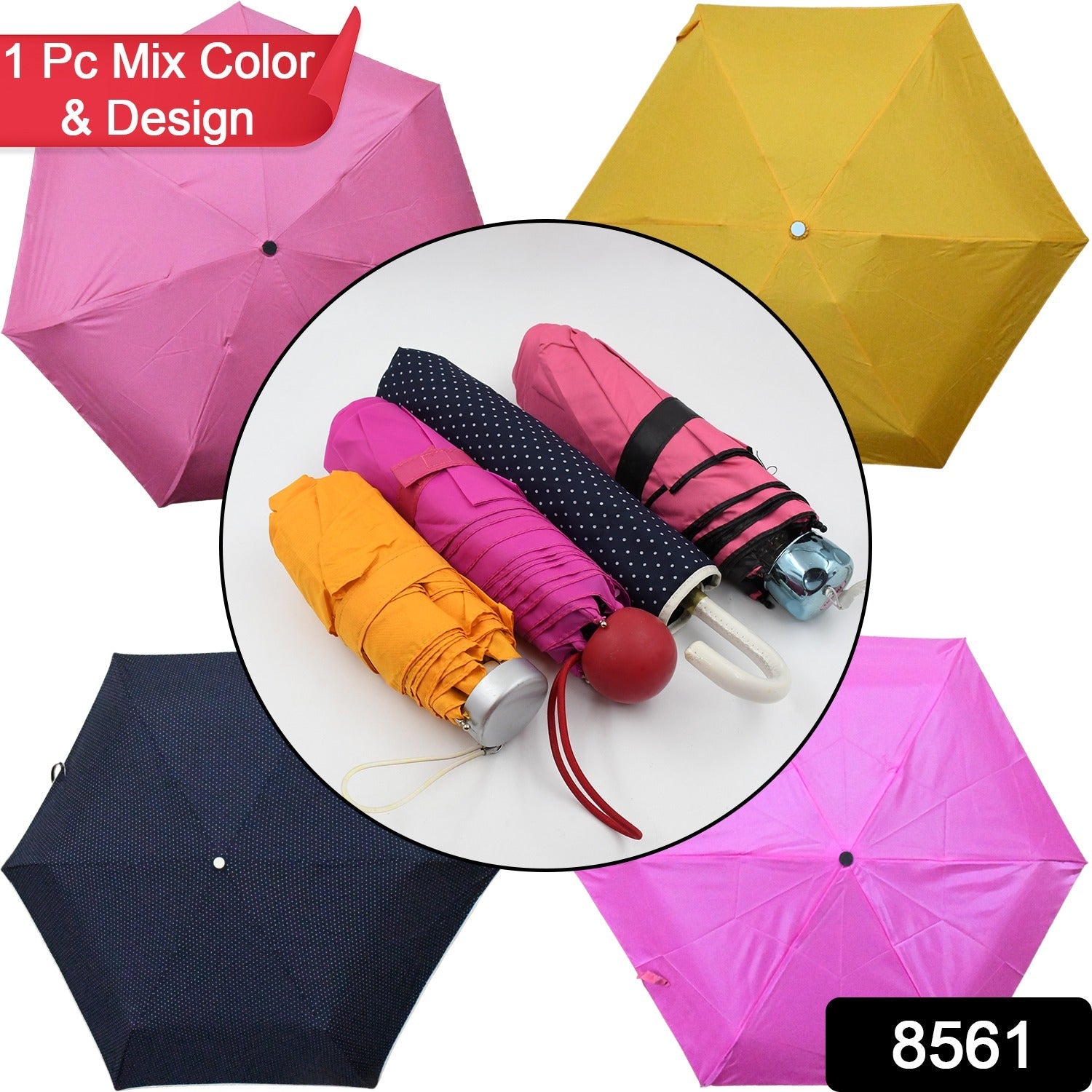 Umbrella for Children, Girls, and Boys (1 Pc / Mix Color / Design)  - Bhavnagar Deodap