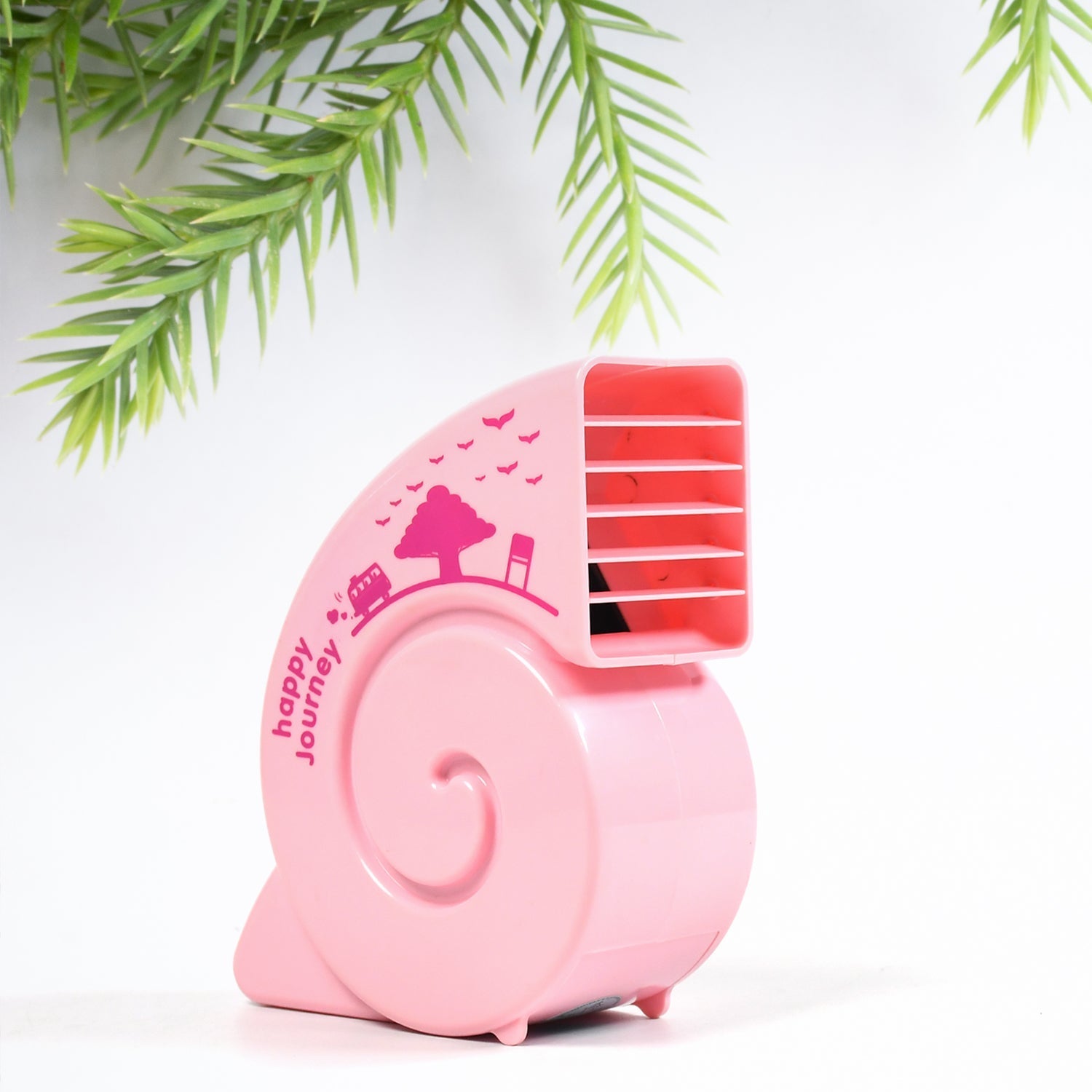 Cute Bright Color Desktop Office USB Mini Fan Battery USB Fans USB Mini Fans (Battery Not Include) - Bhavnagar Deodap