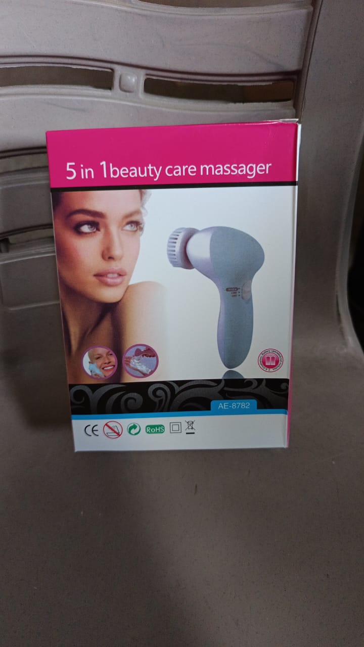 5-in-1 Smoothing Body & Facial Massager (Pink) - Bhavnagar Deodap