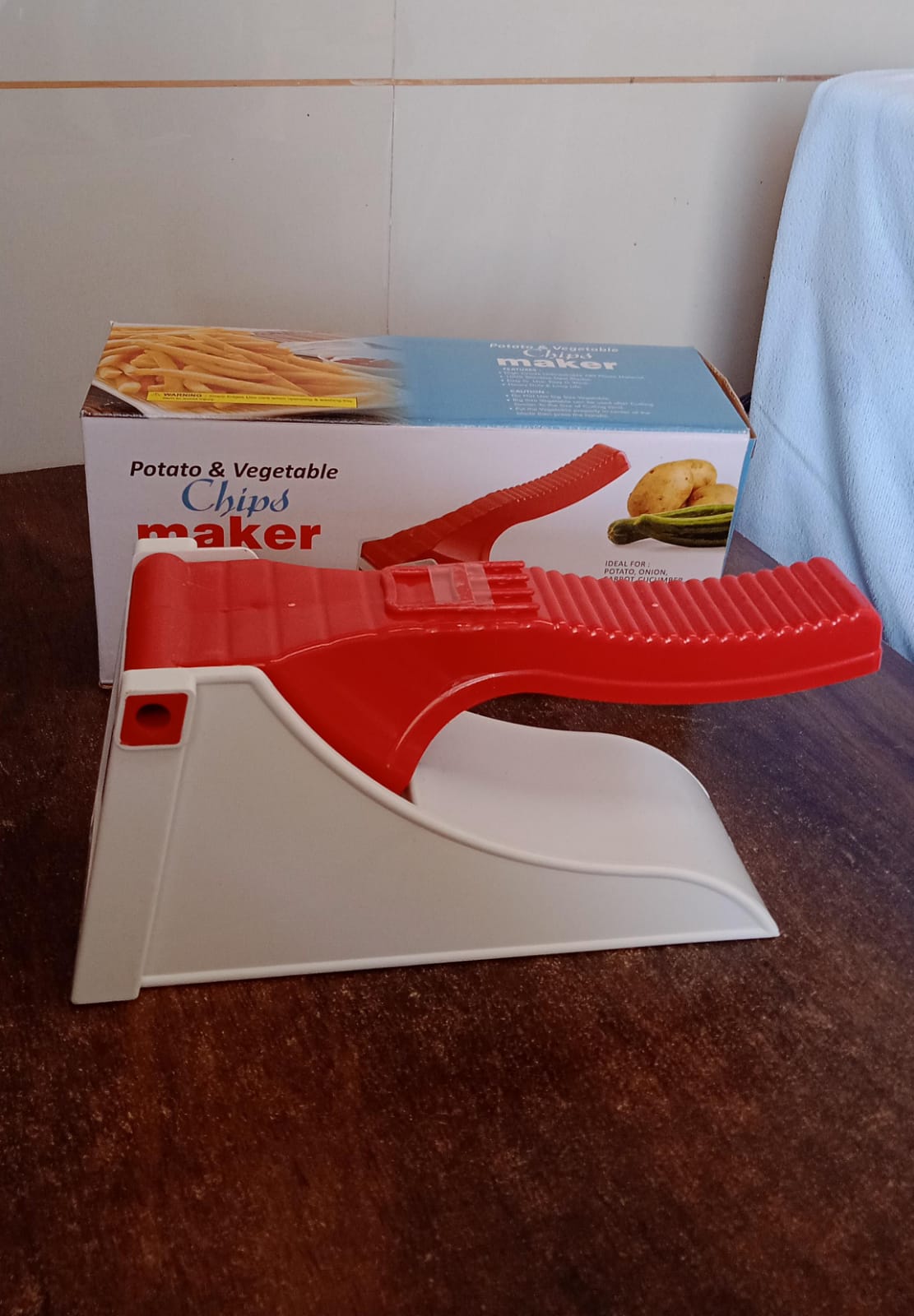 Plastic Potato & Vegetable Chips Maker (1 Pc) - Bhavnagar Deodap