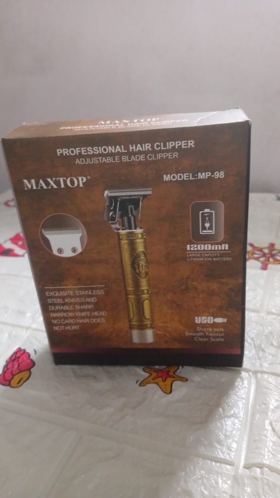 Hair Trimmer for Men Hair Style Trimmer, Professional Hair Clipper, Adjustable Blade Clipper & Shaver for Men - Bhavnagar Deodap