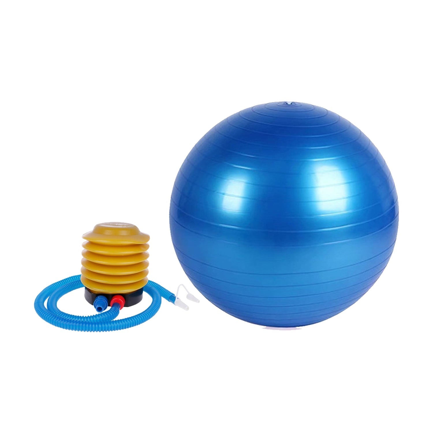 Heavy Duty Gym Ball Non-Slip Stability Ball with Foot Pump for Total Body Fitness - Bhavnagar Deodap