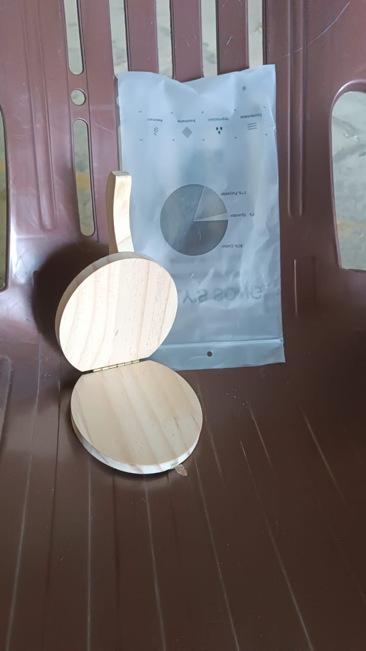 Small Wooden Dumpling Press Tool Tortilla Press Dough Dumpling (1 Pc) - Bhavnagar Deodap
