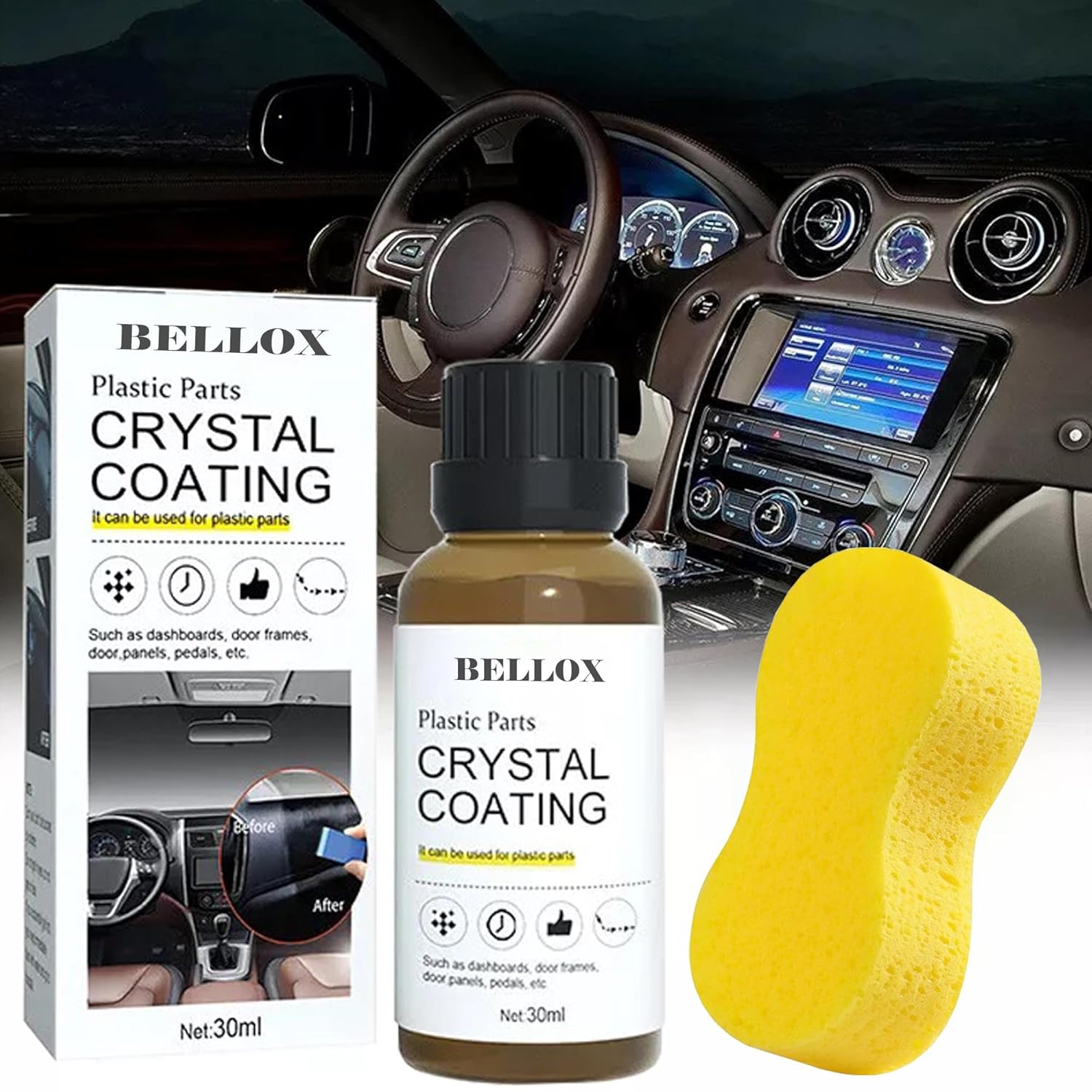 Crystal Coating Cleaner Polish Shining Accessories