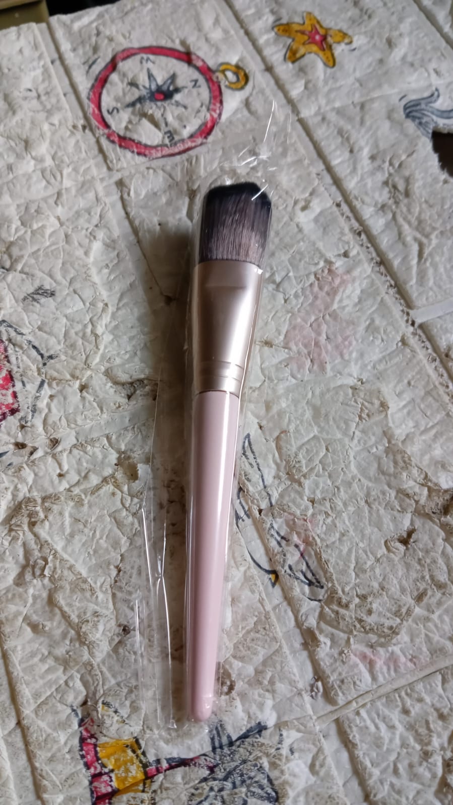 Beauty Face Brushes, Synthetic Bristle Professional Face And Eye Makeup Brushes, For Cream, Liquid And Powder Formulation (1 Pc) - Bhavnagar Deodap